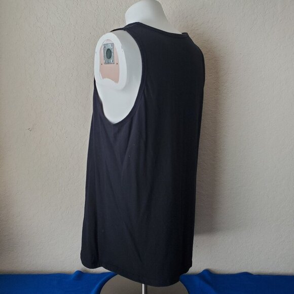 Justice League USA XL Black Tank Muscle Tshirt - Picture 3 of 7